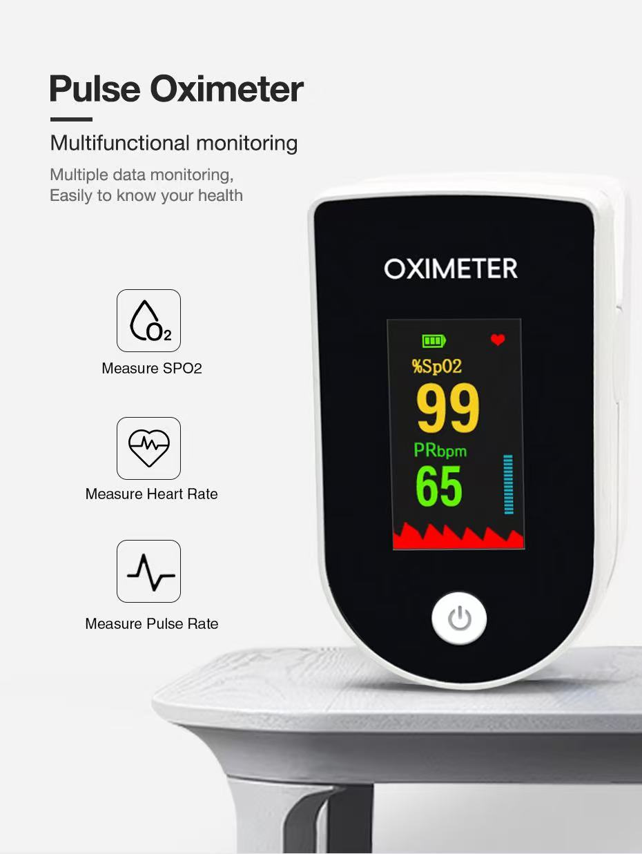 Multifunctional monitoring view showing the simultaneous display of measured parameters during a spot check.