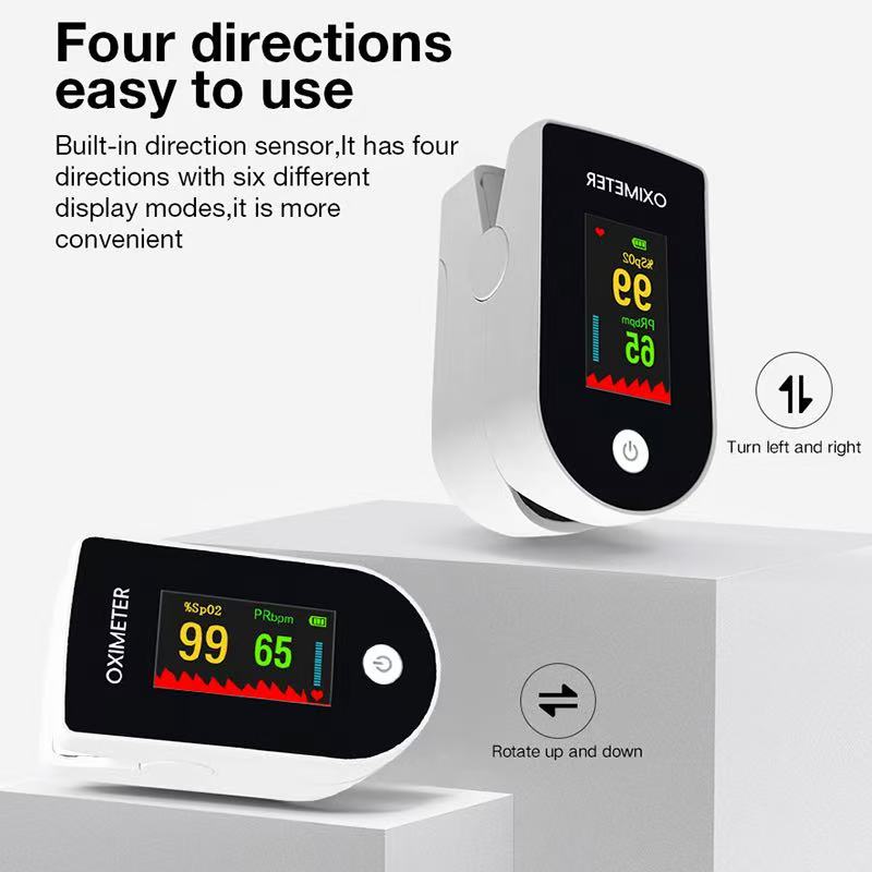 The four-direction display, readable from multiple angles during portable, on-the-go use.